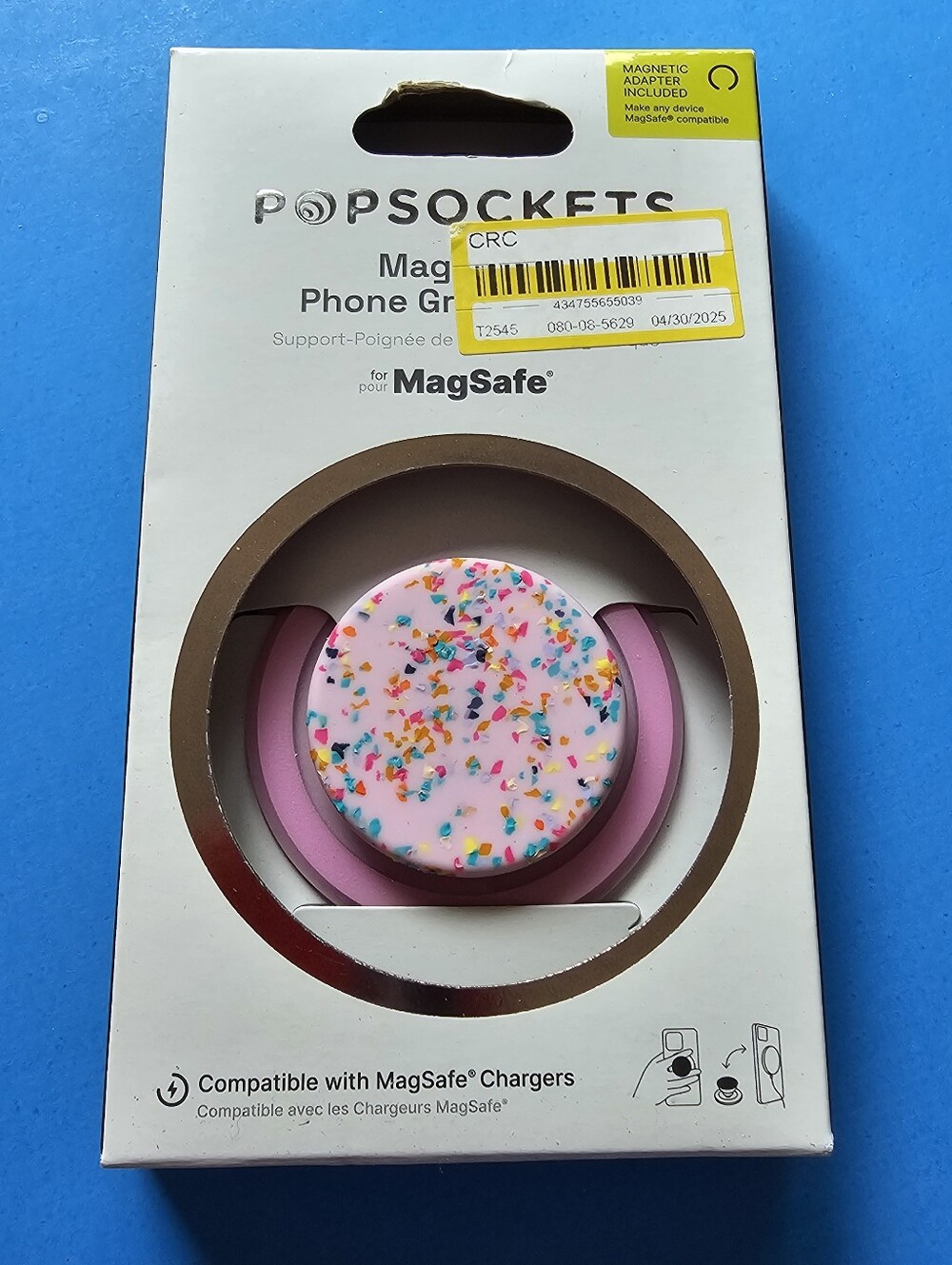 Popsocket - PopOut Circus Regrind Sugar Plum MAGSAFE Round PopGrip